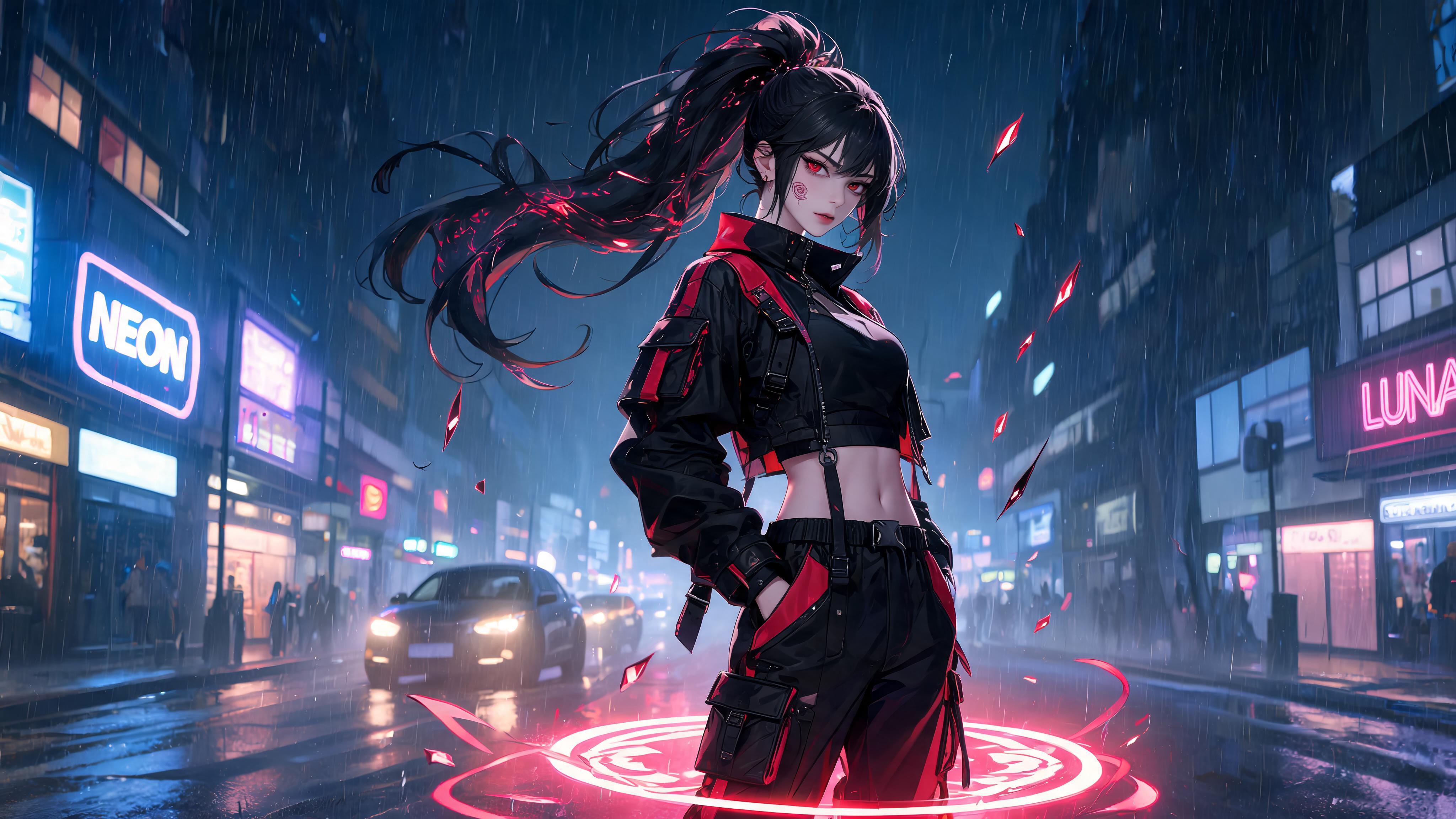教程-帅气的女侠工作流预览